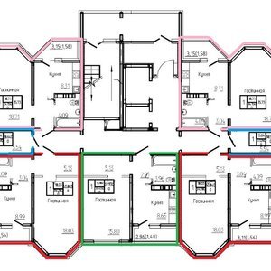 1-к квартира, 38.2 м², 13/17 эт.